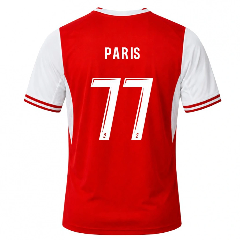 Danxen Herren Quentin Paris #77 Rot Weiß Heimtrikot Trikot 2026/27 T-Shirt