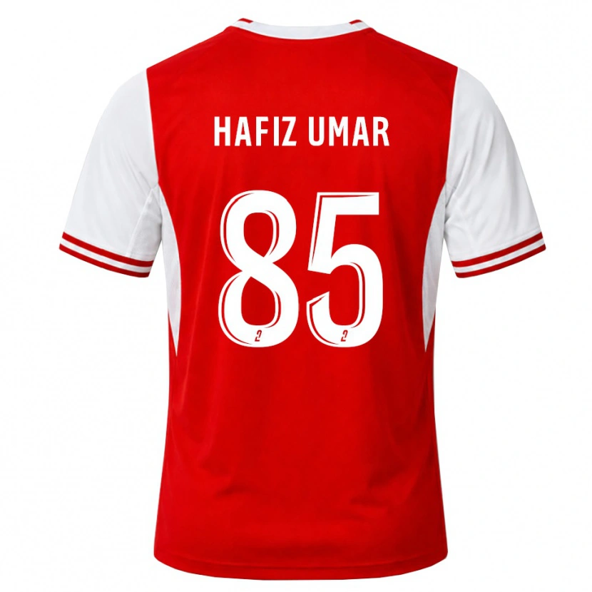 Danxen Herren Hafiz Umar Ibrahim #85 Rot Weiß Heimtrikot Trikot 2026/27 T-Shirt