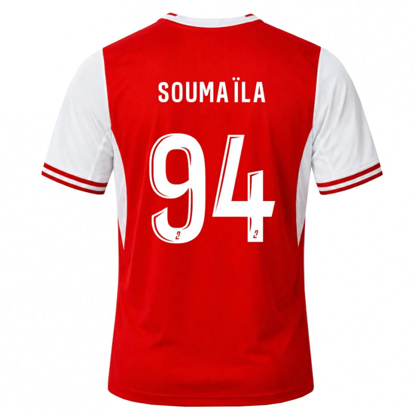 Danxen Herren Soumaïla Sylla #94 Rot Weiß Heimtrikot Trikot 2026/27 T-Shirt