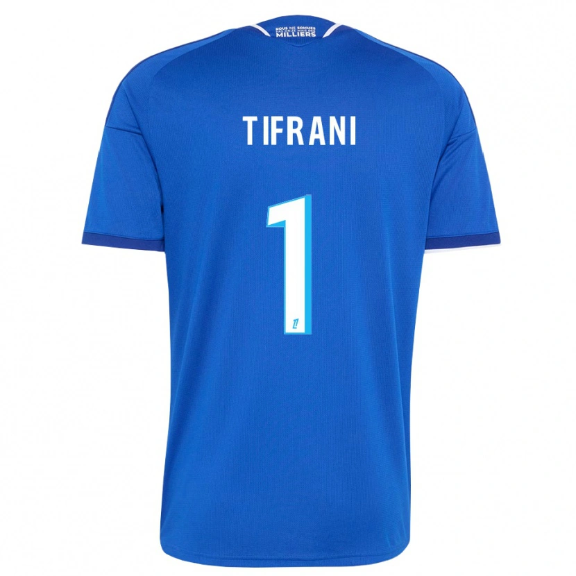 Danxen Herren Yazid Tifrani #1 Königsblau Weiß Heimtrikot Trikot 2026/27 T-Shirt