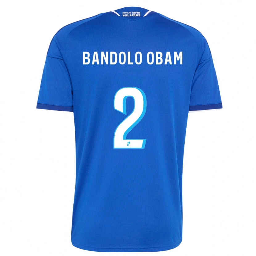 Danxen Herren Randy Bandolo Obam #2 Königsblau Weiß Heimtrikot Trikot 2026/27 T-Shirt