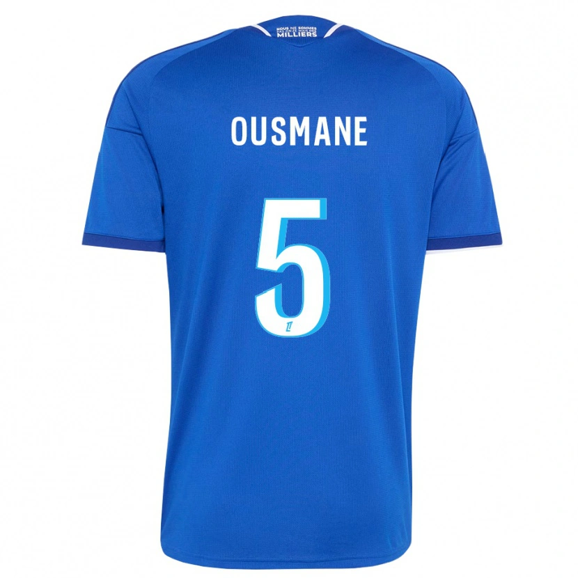 Danxen Herren Abdoulaye Ousmane #5 Königsblau Weiß Heimtrikot Trikot 2026/27 T-Shirt