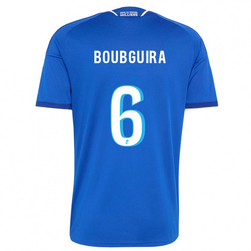 Danxen Herren Fahim Boubguira #6 Königsblau Weiß Heimtrikot Trikot 2026/27 T-Shirt