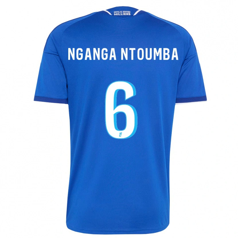 Danxen Herren Monfils Nganga Ntoumba #6 Königsblau Weiß Heimtrikot Trikot 2026/27 T-Shirt