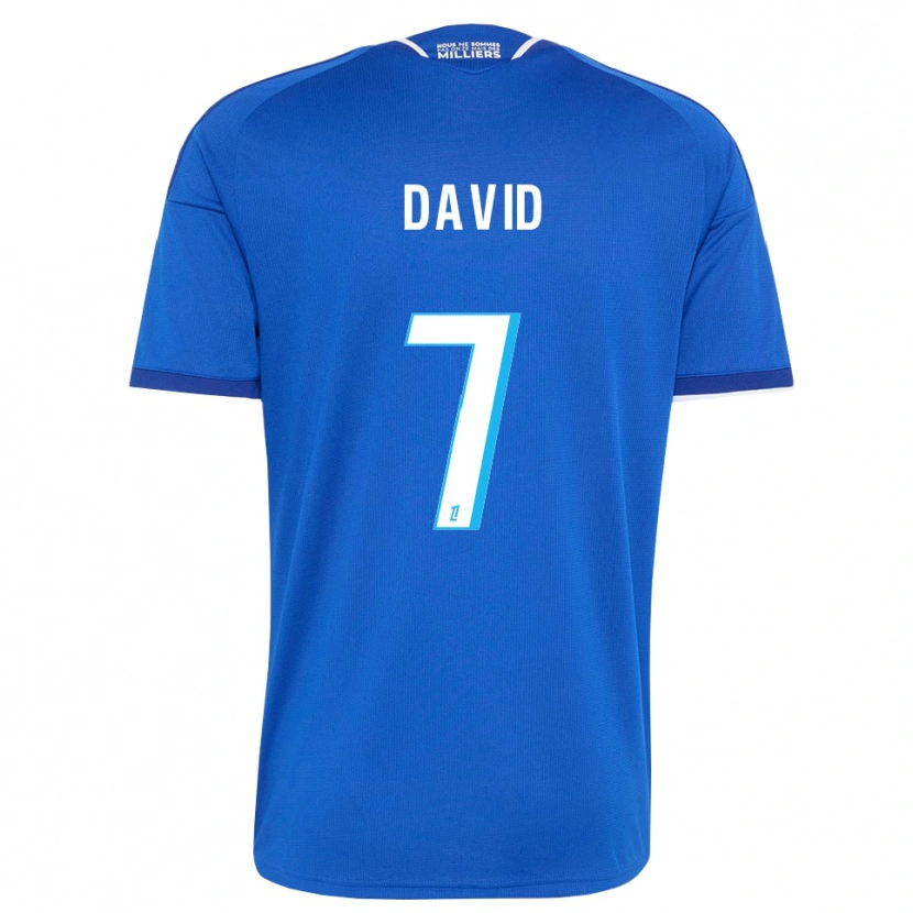 Danxen Herren David #7 Königsblau Weiß Heimtrikot Trikot 2026/27 T-Shirt