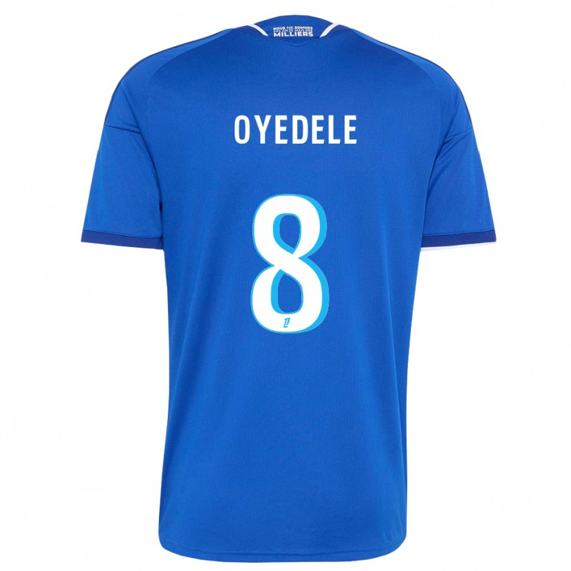 Danxen Herren Maxi Oyedele #8 Königsblau Weiß Heimtrikot Trikot 2026/27 T-Shirt