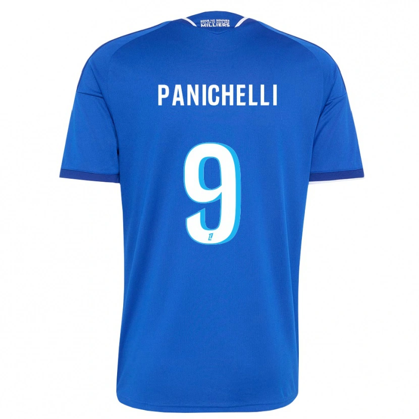 Danxen Herren Joaquín Panichelli #9 Königsblau Weiß Heimtrikot Trikot 2026/27 T-Shirt