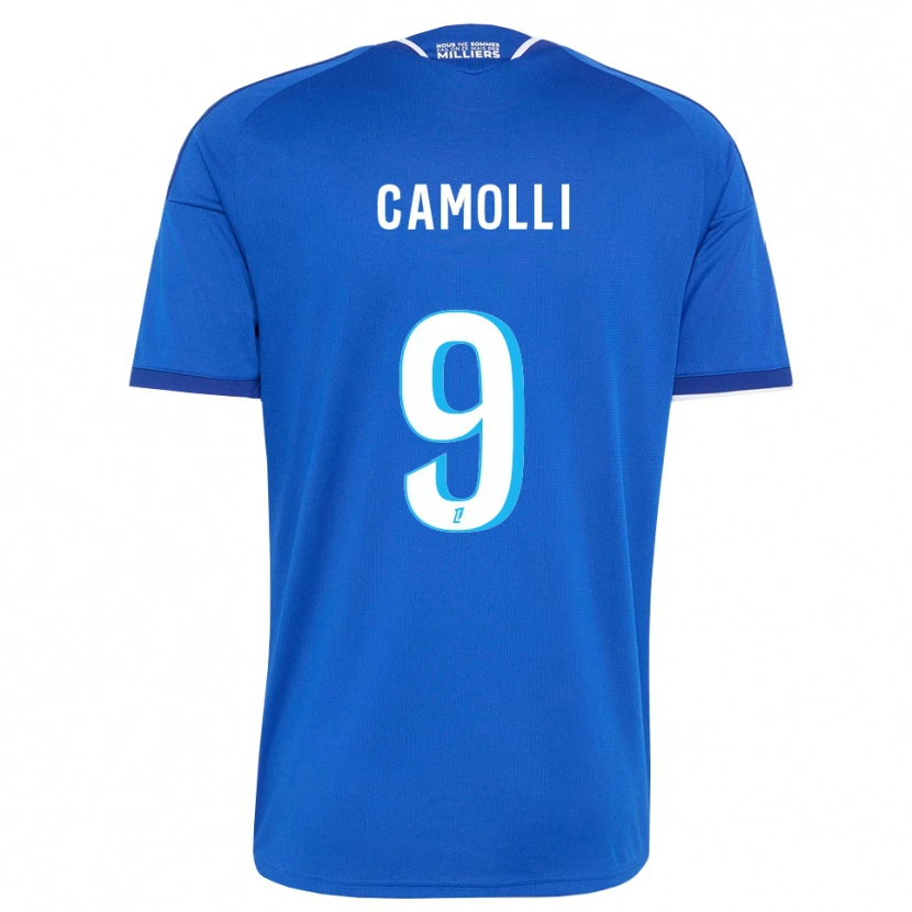 Danxen Herren Benjamin Camolli #9 Königsblau Weiß Heimtrikot Trikot 2026/27 T-Shirt