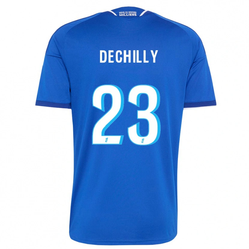 Danxen Herren Pauline Dechilly #23 Königsblau Weiß Heimtrikot Trikot 2026/27 T-Shirt