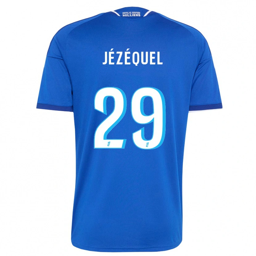 Danxen Herren Emmy Jézéquel #29 Königsblau Weiß Heimtrikot Trikot 2026/27 T-Shirt