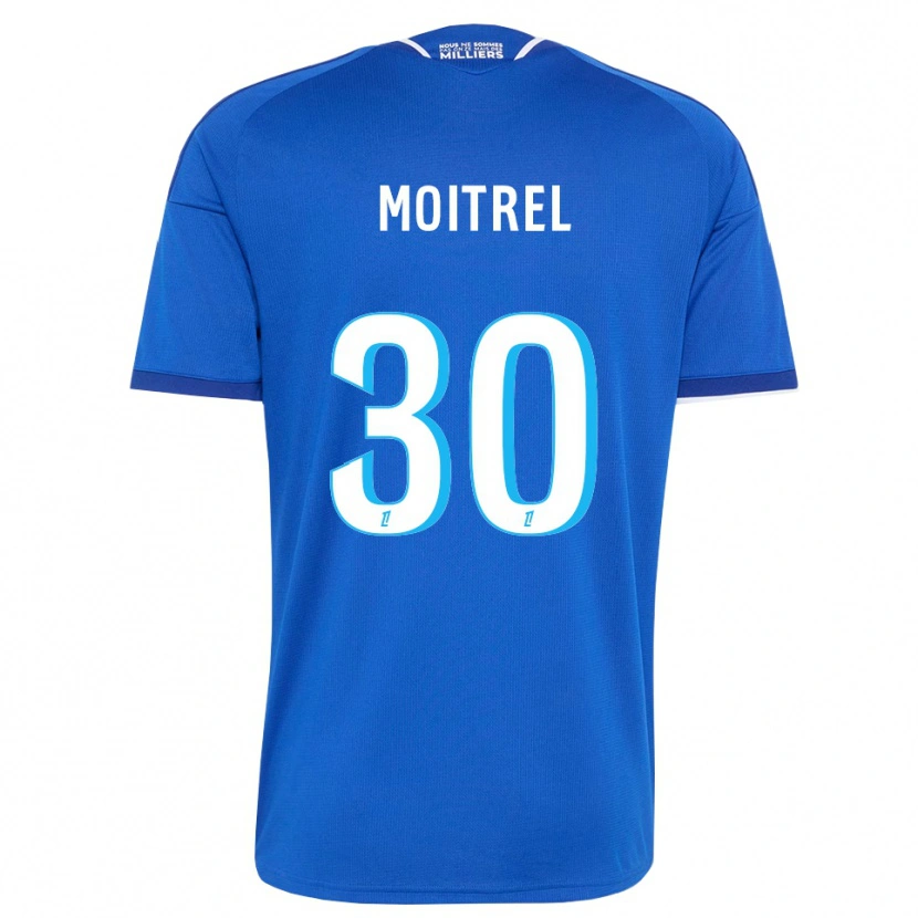 Danxen Herren Pauline Moitrel #30 Königsblau Weiß Heimtrikot Trikot 2026/27 T-Shirt