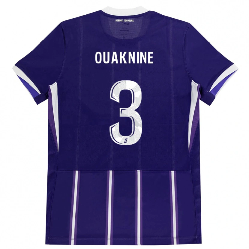 Danxen Herren Jules Ouaknine #3 Lila Weiß Heimtrikot Trikot 2026/27 T-Shirt