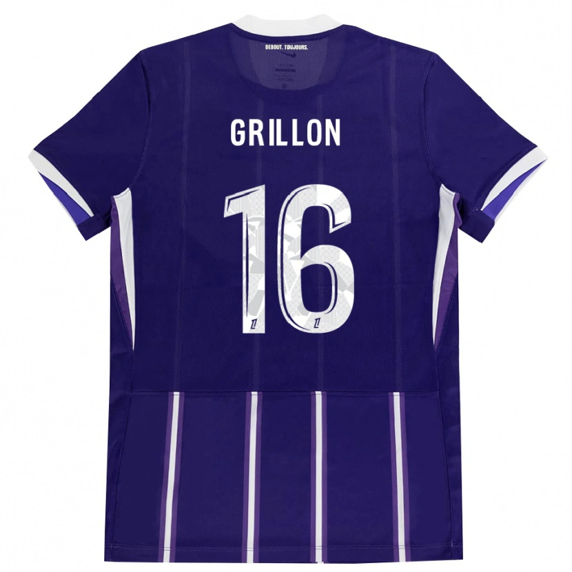 Danxen Herren Gaëlle Grillon #16 Lila Weiß Heimtrikot Trikot 2026/27 T-Shirt