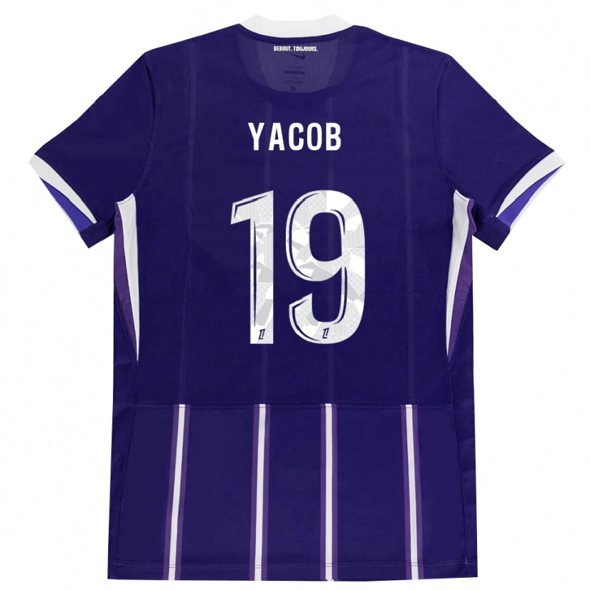 Danxen Herren Ilana Yacob #19 Lila Weiß Heimtrikot Trikot 2026/27 T-Shirt