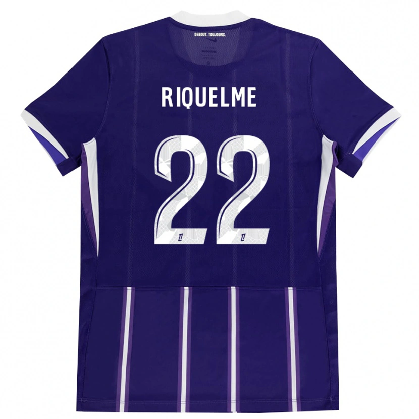 Danxen Herren Laura Riquelme #22 Lila Weiß Heimtrikot Trikot 2026/27 T-Shirt