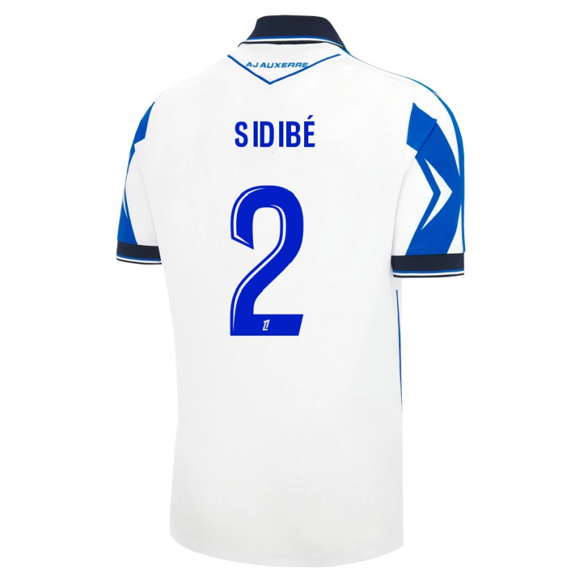 Danxen Herren Ismaël Sidibé #2 Schwarz Weiß Blau Heimtrikot Trikot 2026/27 T-Shirt