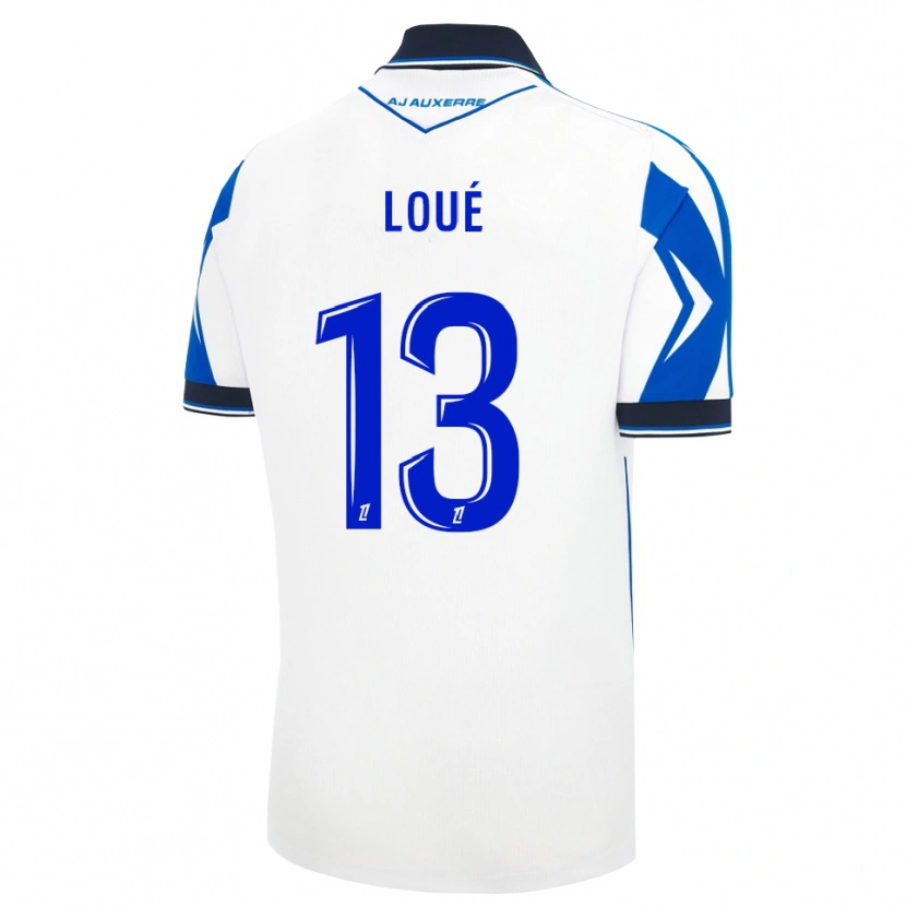 Danxen Herren Mathis-Tony Loué #13 Schwarz Weiß Blau Heimtrikot Trikot 2026/27 T-Shirt