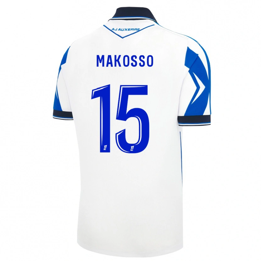 Danxen Herren Christ Makosso #15 Schwarz Weiß Blau Heimtrikot Trikot 2026/27 T-Shirt