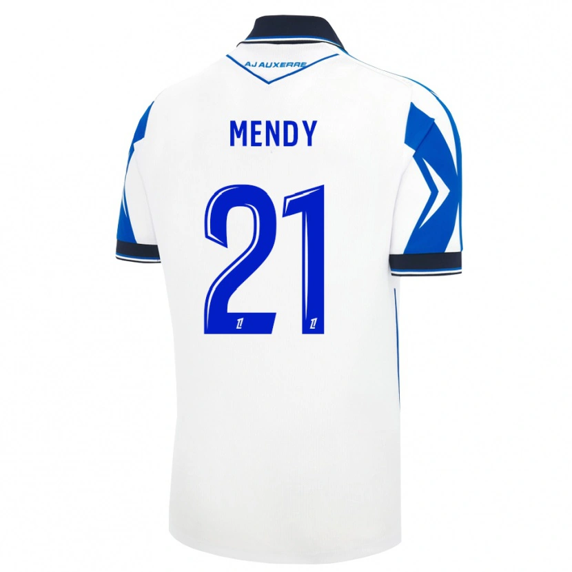 Danxen Herren Tony Mendy #21 Schwarz Weiß Blau Heimtrikot Trikot 2026/27 T-Shirt