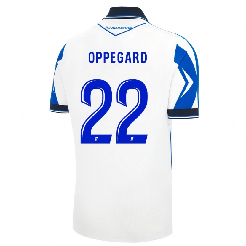 Danxen Herren Fredrik Oppegård #22 Schwarz Weiß Blau Heimtrikot Trikot 2026/27 T-Shirt