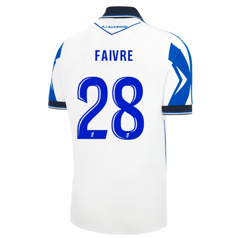 Danxen Herren Romain Faivre #28 Schwarz Weiß Blau Heimtrikot Trikot 2026/27 T-Shirt