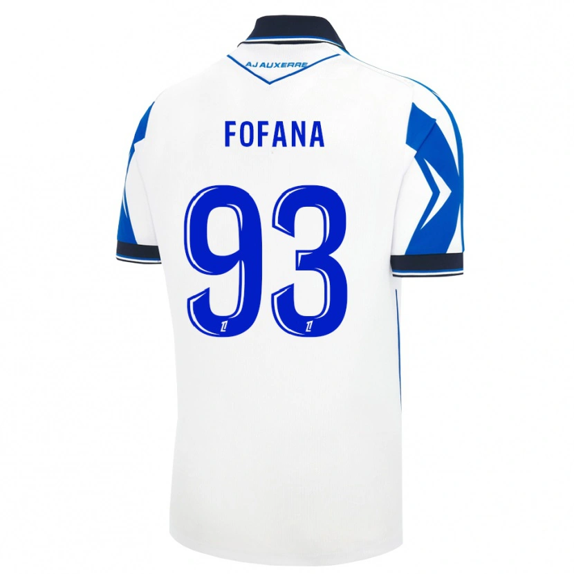 Danxen Herren Sékou Fofana #93 Schwarz Weiß Blau Heimtrikot Trikot 2026/27 T-Shirt