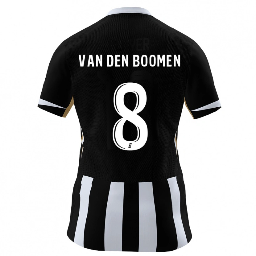 Danxen Herren Branco Van Den Boomen #8 Schwarz Blau Heimtrikot Trikot 2026/27 T-Shirt