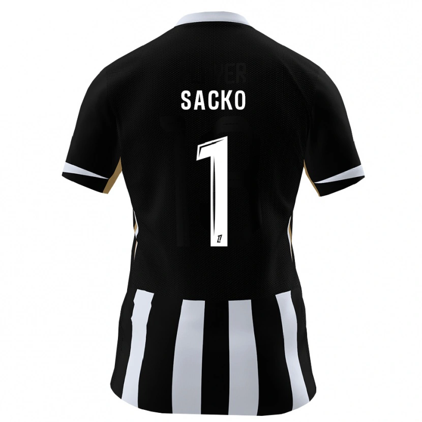Danxen Herren Ianis Sacko #1 Schwarz Blau Heimtrikot Trikot 2026/27 T-Shirt