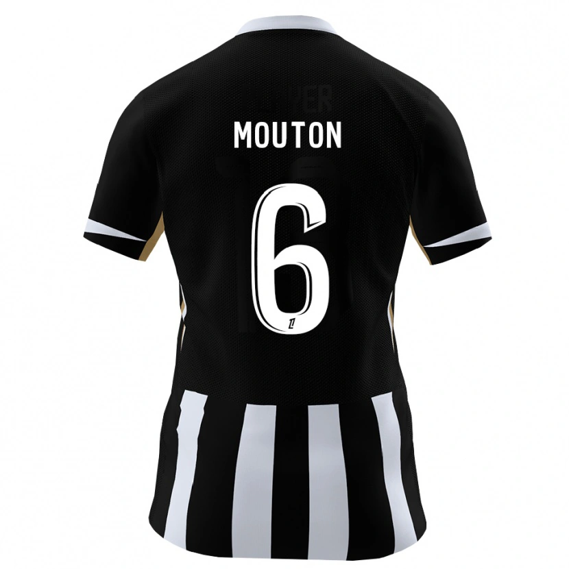 Danxen Herren Louis Mouton #6 Schwarz Blau Heimtrikot Trikot 2026/27 T-Shirt