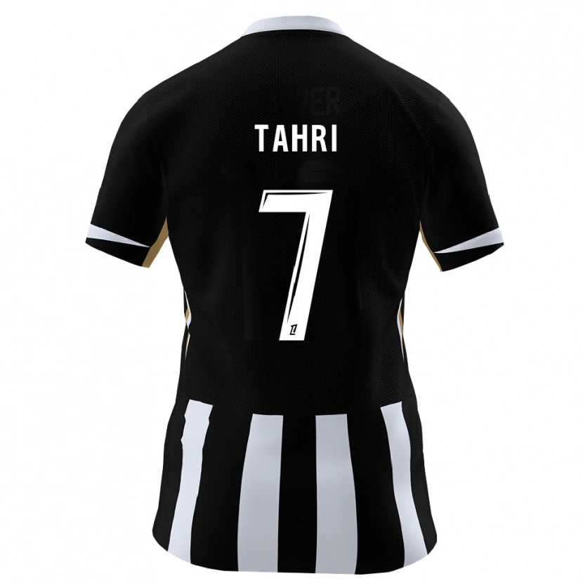 Danxen Herren Sofiane Tahri #7 Schwarz Blau Heimtrikot Trikot 2026/27 T-Shirt