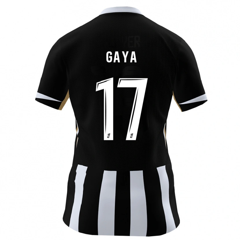 Danxen Herren Yacine Gaya #17 Schwarz Blau Heimtrikot Trikot 2026/27 T-Shirt