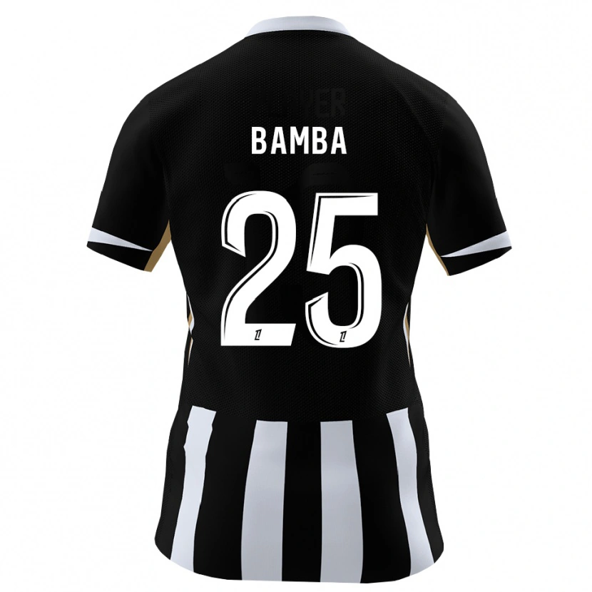 Danxen Herren Abdoulaye Bamba #25 Schwarz Blau Heimtrikot Trikot 2026/27 T-Shirt