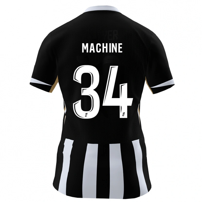 Danxen Herren Lanroy Machine #34 Schwarz Blau Heimtrikot Trikot 2026/27 T-Shirt