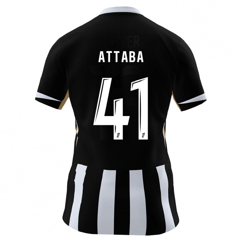 Danxen Herren Sofian Attaba #41 Schwarz Blau Heimtrikot Trikot 2026/27 T-Shirt
