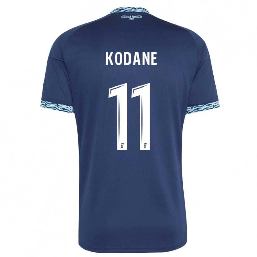 Danxen Herren Lionel Kodane #11 Stahlblau Weiß Heimtrikot Trikot 2026/27 T-Shirt