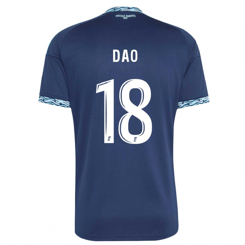 Danxen Herren Mohamed Dao #18 Stahlblau Weiß Heimtrikot Trikot 2026/27 T-Shirt
