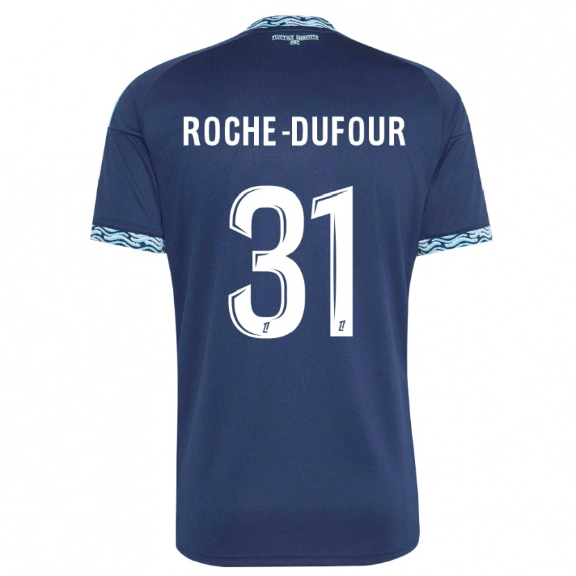 Danxen Herren Kenza Roche Dufour #31 Stahlblau Weiß Heimtrikot Trikot 2026/27 T-Shirt