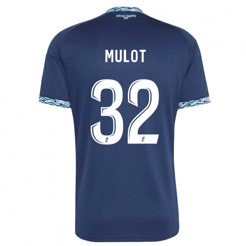 Danxen Herren Marie Mulot #32 Stahlblau Weiß Heimtrikot Trikot 2026/27 T-Shirt
