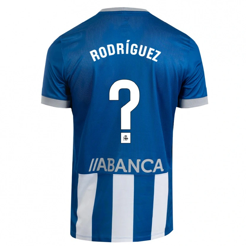 Danxen Herren Carlos Rodríguez #0 Blau Grau Weiß Heimtrikot Trikot 2026/27 T-Shirt