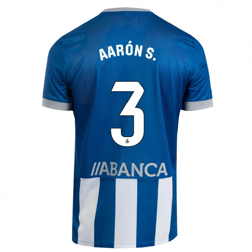 Danxen Herren Aarón Sánchez #3 Blau Grau Weiß Heimtrikot Trikot 2026/27 T-Shirt