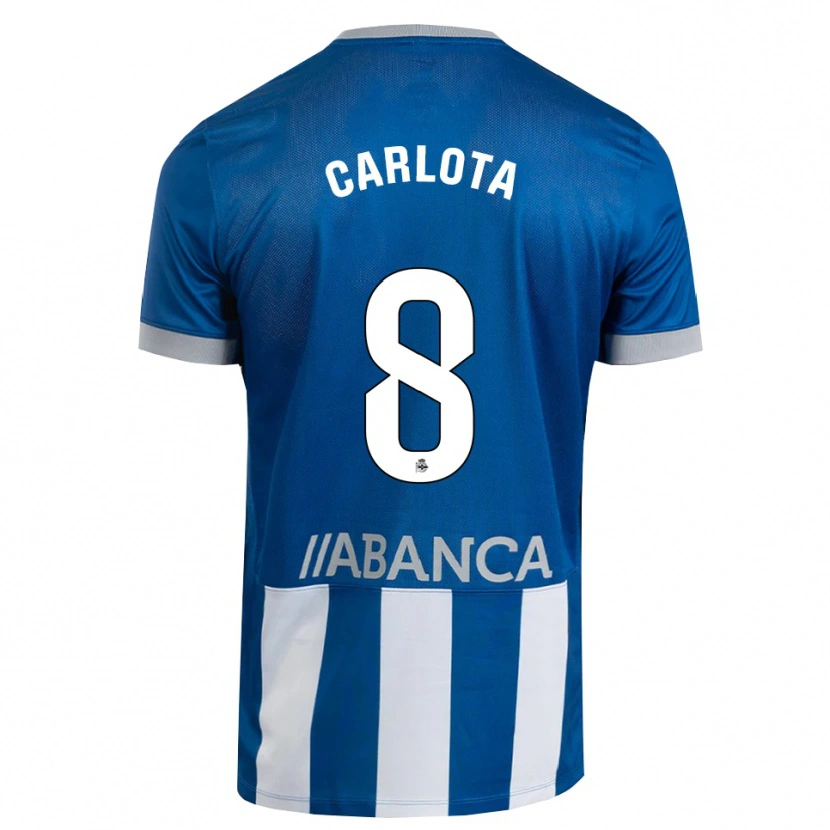 Danxen Herren Carlota Sánchez #8 Blau Grau Weiß Heimtrikot Trikot 2026/27 T-Shirt
