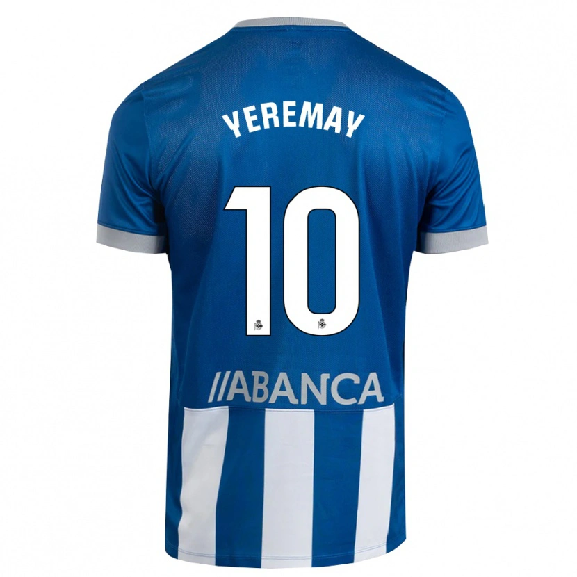 Danxen Herren Yeremay Hernández #10 Blau Grau Weiß Heimtrikot Trikot 2026/27 T-Shirt