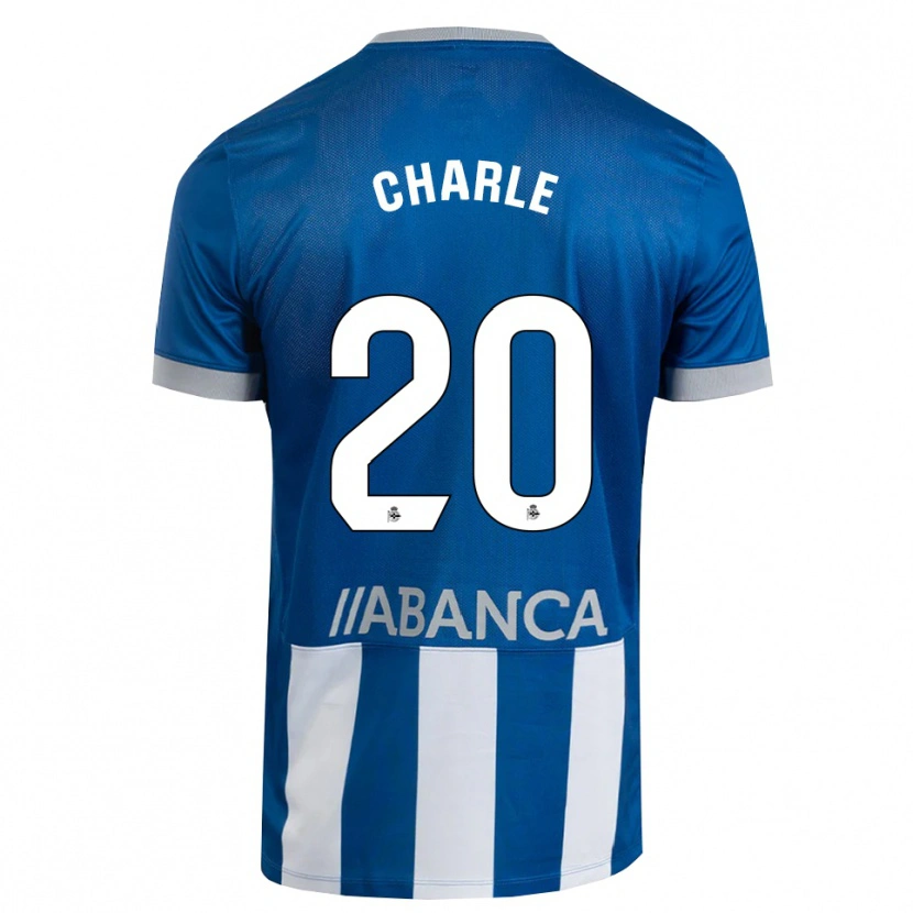 Danxen Herren Marta Charle #20 Blau Grau Weiß Heimtrikot Trikot 2026/27 T-Shirt
