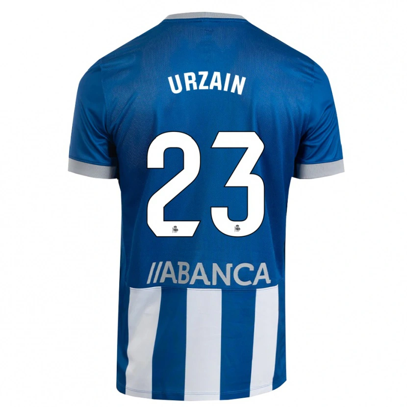Danxen Herren Fabián Urzain #23 Blau Grau Weiß Heimtrikot Trikot 2026/27 T-Shirt