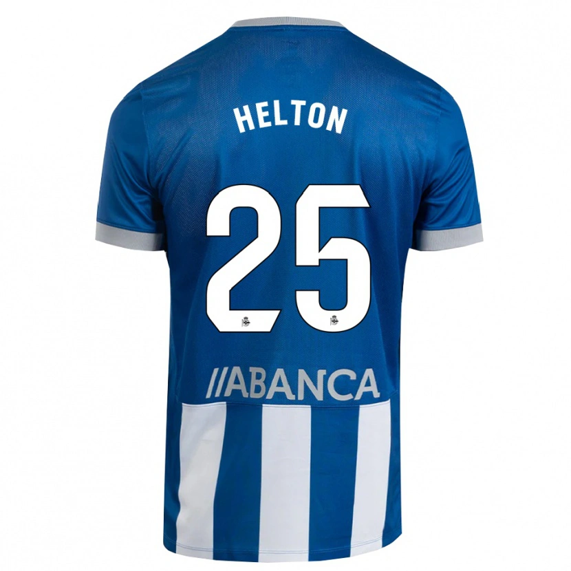 Danxen Herren Helton Leite #25 Blau Grau Weiß Heimtrikot Trikot 2026/27 T-Shirt