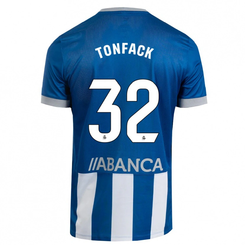 Danxen Herren Bil Nsongo #32 Blau Grau Weiß Heimtrikot Trikot 2026/27 T-Shirt