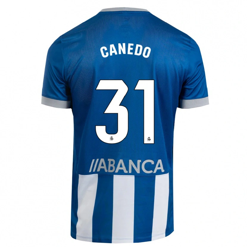 Danxen Herren Damián Canedo #31 Blau Grau Weiß Heimtrikot Trikot 2026/27 T-Shirt