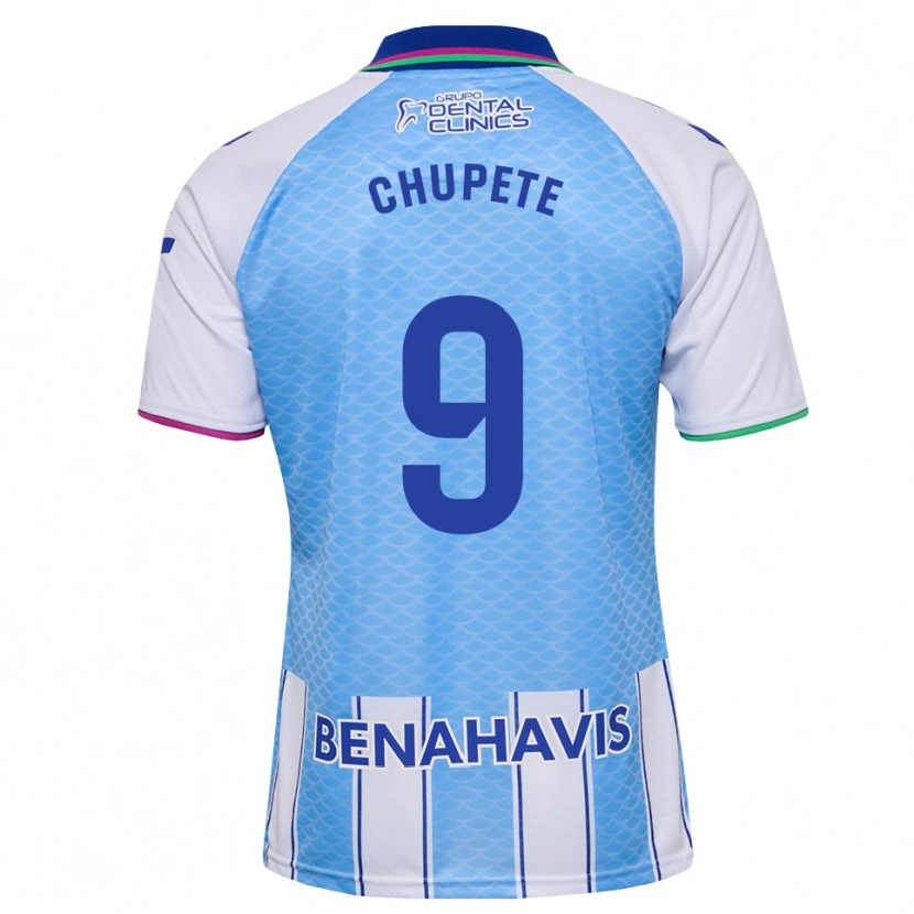 Danxen Herren Chupe #9 Tief Himmelblau Weiß Heimtrikot Trikot 2026/27 T-Shirt