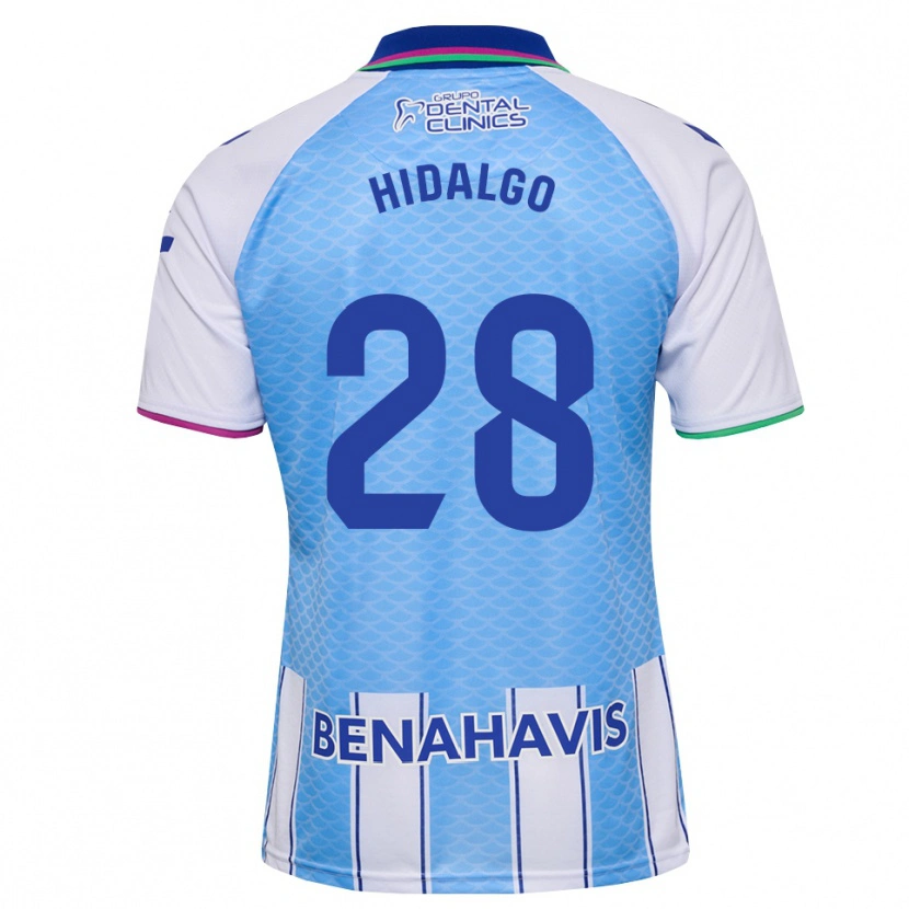 Danxen Herren Rafita Hidalgo #28 Tief Himmelblau Weiß Heimtrikot Trikot 2026/27 T-Shirt