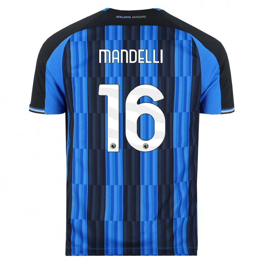 Danxen Herren Giulia Mandelli #16 Blau Schwarz Rot Heimtrikot Trikot 2026/27 T-Shirt